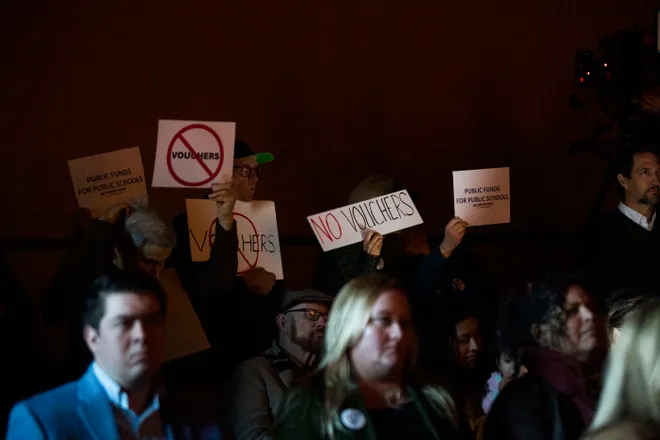 Tennessee school vouchers: Despite test score gains, recipients trail public school peers [The Tennessean]